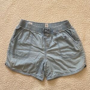 GAP Kids Sky Blue Elastic Shorts